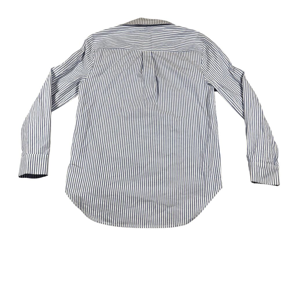 NWT Sincerely Jules Striped Button Down Shirt Cotton Menswear Style - Size Small - Picture 8 of 10